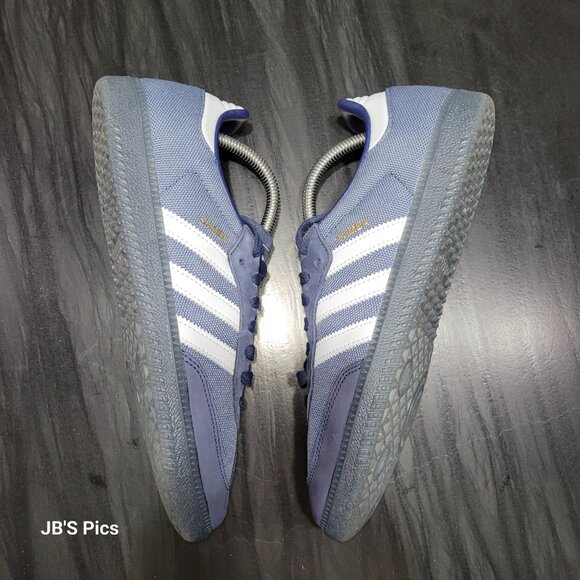 Adidas Samba Originals Men's Size 9.5 OG Preloved Ink Halo Blue Indigo ID1454 - Picture 6 of 14